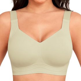Women Wirefree Bras for Women Full Coverage No Underwire Everyday Bras Comfortable Wireless Padded Bras