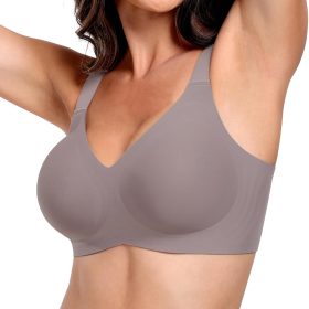 Wireless Bras for Women Full Coverage No Underwire Push Up Supportive Bra Comfortable Everyday T-Shirt Bra