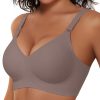 Women Wireless Bras No Underwire Push Up Bra Seamless Supportive Full Coverage Everyday Bras Regular and Plus Size