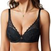 Lace Bras for Women s with Underwire Full Coverage Sexy Bra Everyday Lingerie NO Padded